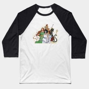 Goddesses Baseball T-Shirt